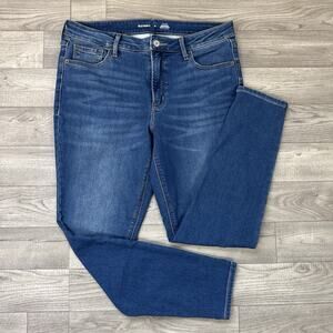 Old Navy Rockstar Super Skinny Denim Jeans High Rise Medium Wash sz 12